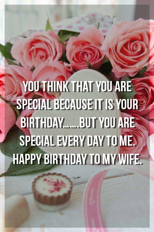 simple quotes for wife birthday